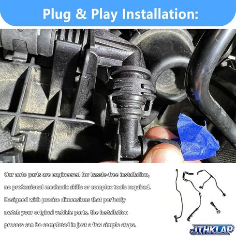 8W0121081BL Coolant Radiator Reservoir Overflow Hose Compatible with 2016-2025 Audi A4 A5 S4 S5 Quattro 1.4L 2.0L - Replace 8W0121081BK 8W0121081AN 06L121081K in Saudi Arabia