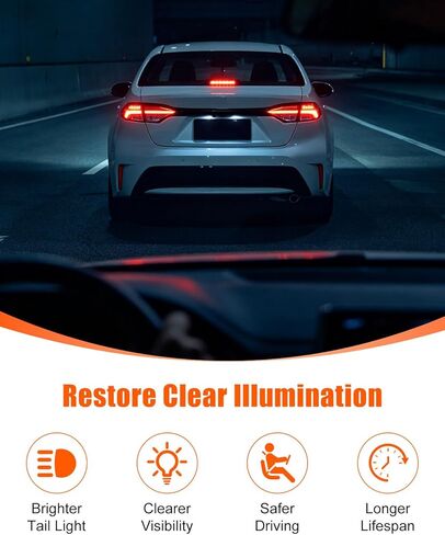 Rear Lamp LED Tail Light Fit for Toyota Corolla Highlander 2020-2022 Back Up Bulb Replace 8158A-0D610 8158A0D610 in Kuwait