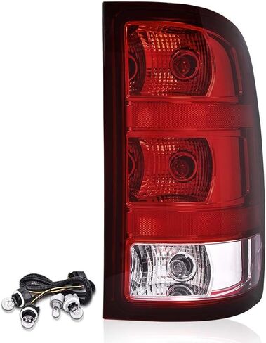 G-PLUS LED Tail Lights Assembly Rear Brake Lamps, Fit For GMC Acadia 2013 2014 2015 2016/Acadia Limited 2017 Driver And Passenger Side Red/Clear Lens in Kuwait