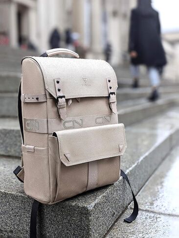 VINTA SAND Waterproof Laptop Backpack - Keep Your Tech Safe and Dry On the Go - Fits Laptops Up to 16 Inches in Kuwait