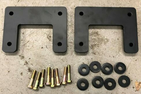 Front Bumper Spacer Kit for Chevrolet GMC 2500/3500, 3/4 Inch, 2015-2019 in Kuwait