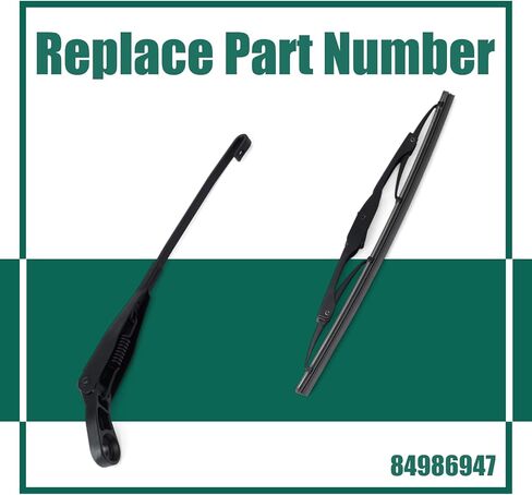 YUXIVCNE 84986947 Rear Windshield Wiper Blade and Arm Kit Compatible with Cadillac XT5 2017 2018 2019 2020 2021 2022 2023 2024 2025 in Kuwait