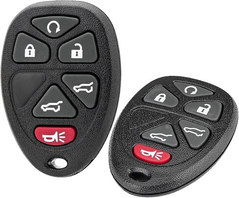 Car Key Remote Key Fob For 2007-2014 GMC Yukon , 2007-2013 Cadillac Escalade, Chevy Suburban Tahoe Traverse Keyless Entry Remote Key OUC60270, OUC60221,15913427 (Pack of 2) in Saudi Arabia