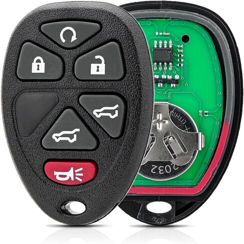 Car Key Remote Key Fob For 2007-2014 GMC Yukon , 2007-2013 Cadillac Escalade, Chevy Suburban Tahoe Traverse Keyless Entry Remote Key OUC60270, OUC60221,15913427 (Pack of 2) in Saudi Arabia