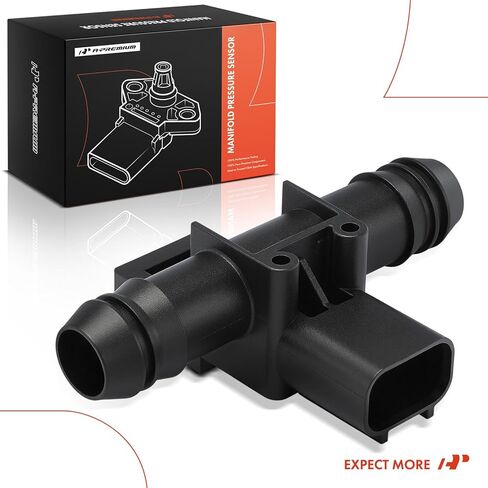 A-Premium Fuel Pressure Sensor [3 Pins] Compatible with Ford Explorer 2002-2010, Escape 2005-2008, Expedition 2007-2008, E-350 E-450 Super Duty, E-150, E-250, Crown Victoria, Econoline Van Wagon in Kuwait