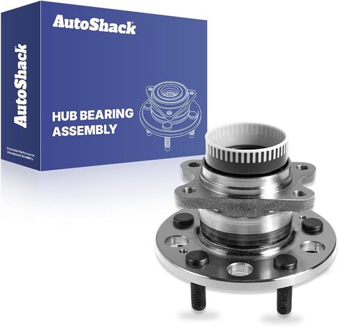 AutoShack Rear Wheel Hub Bearing Assembly - Driver or Passenger Side for Hyundai & Kia, Sonata 2010-2014 Optima 2011-2015 Tucson 2010-2015, FWD L4 2.0L 2.4L V6 3.3L - 5-Lug, with ABS in Kuwait
