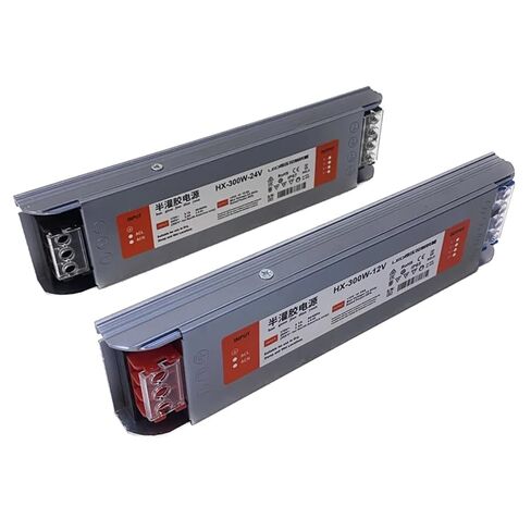 1pcs 300W Ultra Thin Slim Power Supply DC12V 25A Lighting AC 220V Converter Driver 24V 12.5A(24V 300W) in Kuwait
