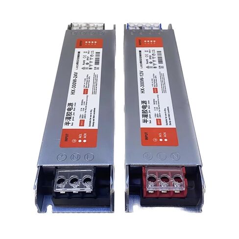 1pcs 300W Ultra Thin Slim Power Supply DC12V 25A Lighting AC 220V Converter Driver 24V 12.5A(24V 300W) in Kuwait