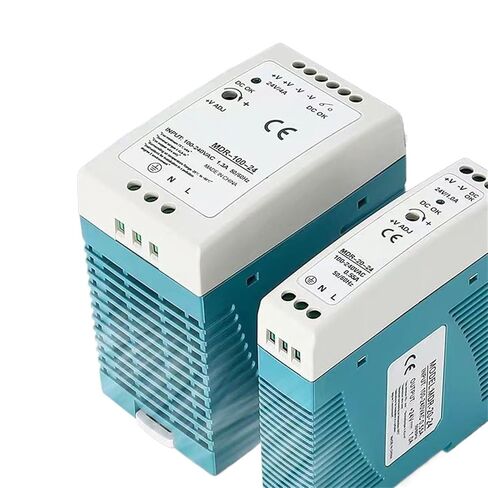 1pcs 5V 12V 24V 48V Power MDR-20W 60W 100W Industrial AC/DC Din Rail Power Supply Switch Single Output Switching(MDR-100-12V) in Kuwait