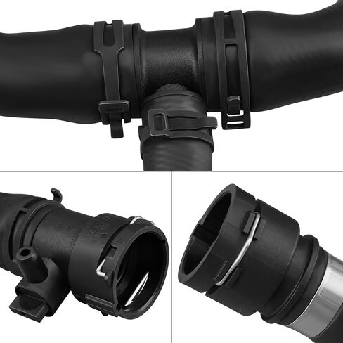 COOL STAR 8K0121049 Lower Radiator Coolant Hose Compatible with Audi A4 A5 2.0T 2009 2010 2011 2012 2013 2014 2015 in Kuwait