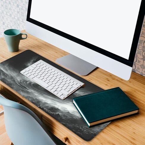 Black Hole Gaming Mouse Pad Space Galaxy Art Mouse Pad Large Mousepad Extended Laptop Keyboard Mat Gaming Desk Pad Mouse Mat Office Computer Keyboard Laptop 31.5"x11.8" in Kuwait