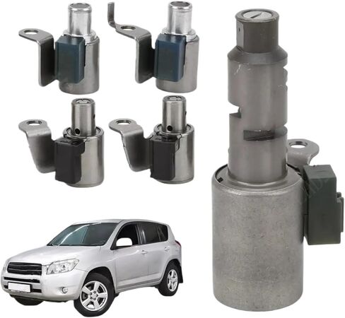 5 قطعة K111 K110 K112 CVT ناقل الحركة الملف اللولبي 35410-20570 متوافق مع أجزاء محرك السيارة تويوتا مكونات صمامات أجزاء in Kuwait