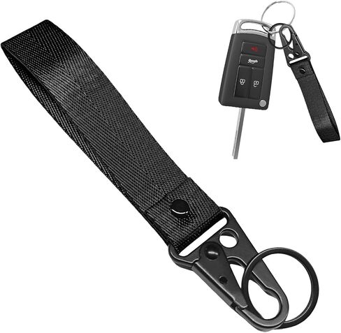 Motorcycle Keychain, Multifunctional Fabric Motorcycle Key Holder, Anti-Lost Wristlet Keychain for Women Men (Orange) in Saudi Arabia