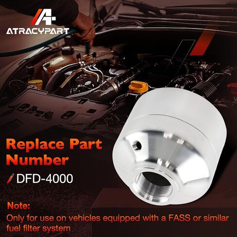 DFD-4000 Fuel Filter Delete Kit for 6.6L Duramax – Compatible with 2001-2016 Chevy Silverado & GMC Sierra 2500 2500HD 3500 3500HD Trucks in Kuwait