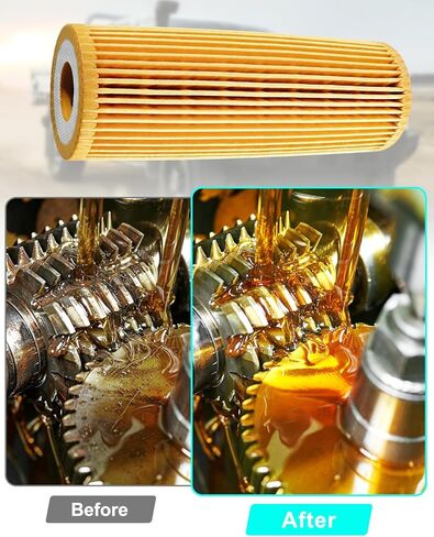 FL2062 Oil Filter Fit for Ford Edge Ranger Bronco F-150 Fusion Explorer Police Interceptor Lincoln Aviator Continental MKX MKZ Nautilus 2.7L / 3.0L V6 Engines 2015-2026, Replace FL2062A FT4Z-6731-A in Kuwait