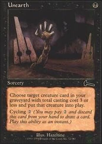 Magic: the Gathering - Unearth - Urza's Legacy in Kuwait