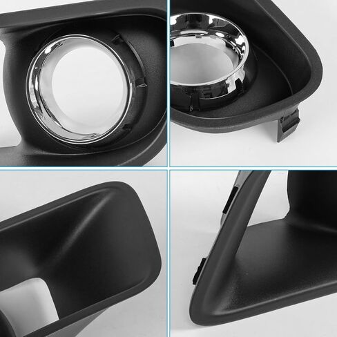 Front Fog Light Cover for Dodge Charger SRT8 2012-2014 Accessories, Fog Lamp Chrome Bezel Driver and Passenger Side Replaces for Dodge Charger SRT8 68072020AA 68072021AA CH1038153 CH1039153 in Kuwait