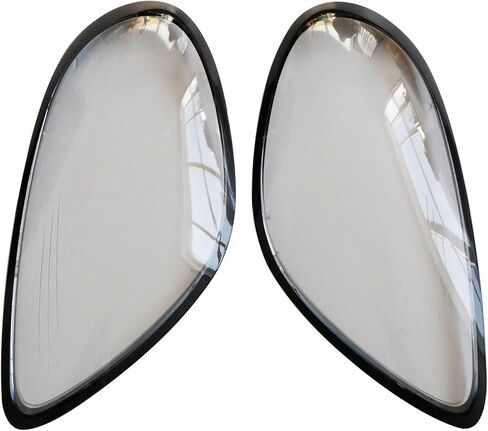 FZJDSD Headlight Lens Cover Shell Left + Right Compatible with Porsche Boxster Cayman 981 2014-2016 in Kuwait
