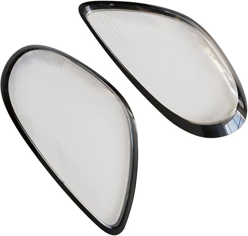 FZJDSD Headlight Lens Cover Shell Left + Right Compatible with Porsche Boxster Cayman 981 2014-2016 in Kuwait