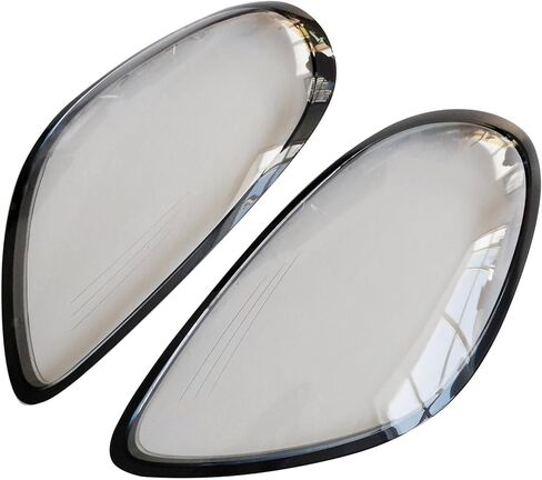 FZJDSD Headlight Lens Cover Shell Left + Right Compatible with Porsche Boxster Cayman 981 2014-2016 in Kuwait