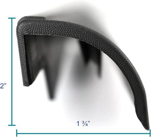 Spec-D Tuning Black Tailgate Cap Molding Protector Cover Compatible with 1999-2007 Ford F250 F350 Super Duty in Kuwait