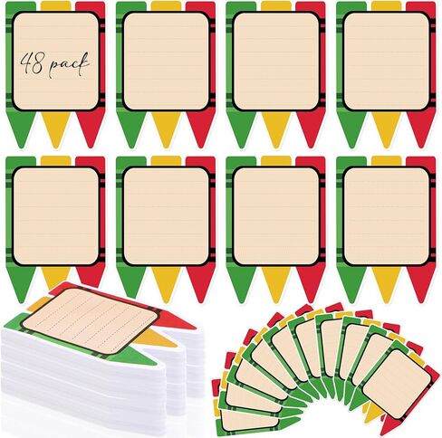 48 Pads 1440 Sheets Teacher Sticky Notes Pencil Note Pads Appreciation Gifts Self Adhesive Memo Pad Cute Gifts in Kuwait