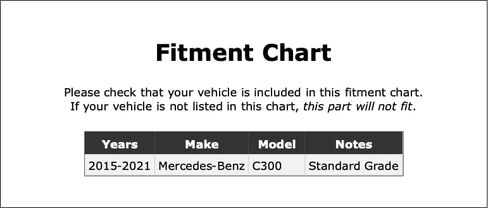 Rear Wheel Bearing and Hub Assembly Compatible With Mercedes-Benz C300 2021 2020 2019 2018 2017 2016 2015 P-5764611 in Kuwait