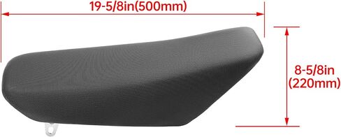 HECASA Motorcycle Complete Seat Assembly Compatible with 2002-2024 Kawasaki KLX110 KLX110L KLX110R KLX110RL KLX65 KX65 2003 2004 2005 Suzuki DRZ110 Tall Seat Cushion Plastic in Kuwait