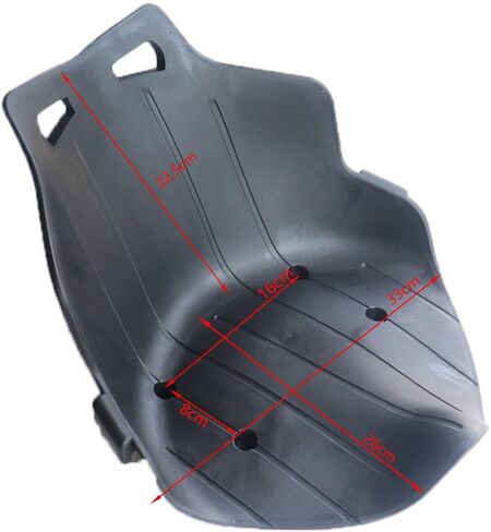 Kids Seat Accessories, for Cart Drift Cart Seat Saddle DIY Go Kart Seat Saddle Drift Trikes Seat Saddle, Black in Saudi Arabia