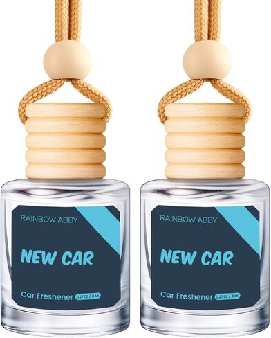 RAINBOW ABBY Car Air Freshener Hanging, Pink Sugar Fragrance Oil in Saudi Arabia