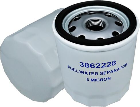 3862228 3851218 3852413 Fuel Filter Fuel Water Separating Filter Replacement Penta Gasoline Spin-On fits for 1994-2007 V6/V8 Models(1pc) in Saudi Arabia