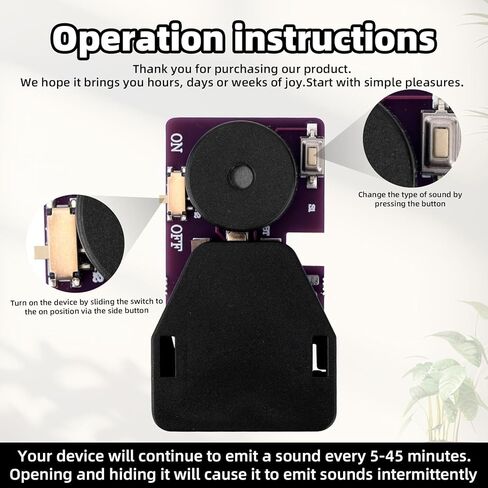 2pcs Cricket Noise Makers and Remote Control Annoying Noise Machine, 16 Sounds Beeping Makers Prank Device Hidden Prank Stuff for Gag Joke Gift Party Office Home Car (Purple, Blue) in Kuwait