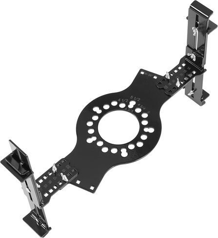 ALMULOO Wheel Fitment Tool Fit 14 to 22 in Wheel Diameters and 7 to 17 in Wheel Widths Wheel 5-Lug Wheel Bolt Pattern Offset Measuring Tool Steel Powder Coated in Kuwait