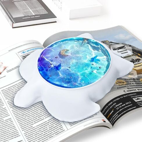 Texture Large Turtle Resin Tray Silicone Mold Concrete Trinket Plate Dish Epoxy Resins Mould for DIY Handmade Decoration Crafting Gift, Jewelry Holder Container Mould【Large Mold】 in Saudi Arabia