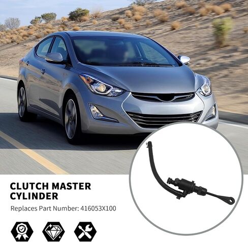 VIKKSAER 416053X100 Clutch Master Cylinder, Replacement for Hyundai Elantra Sedan 2011-2016 Elantra Coupe 2013-2014 Replacement for Kia Forte Sedan 2014-2019 in Kuwait