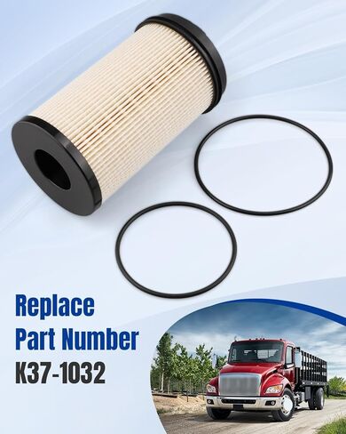 Fuel Filter K37-1032 Fit for Peterbilt 548 Medium Duty Truck & Kenworth Medium Duty Truck 2023 in Kuwait
