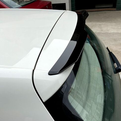 جناح سبويلر خلفي للسيارة Mazda CX-30 2019 2020 2021 2022 2023 2024 2025، طقم هيكل جناح خلفي للسقف الخلفي للسيارة، ملحقات السيارة، أسود لامع in Kuwait