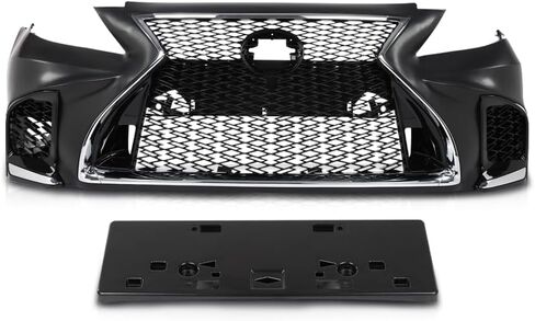 LQI Front Bumper Cover Upper Lower Kit Compatible with Chevy Equinox 2018-2021 Black in Kuwait