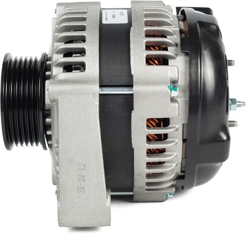 مولد SANKAKU متوافق مع كاديلاك CTS 5.7L V8 2004 2005، مع كاديلاك CTS 6.0L V8 2006 2007، استبدال 104210-3340 25766345 11037,12 فولت 150 أمبير 6 بكرة أخدود in Kuwait