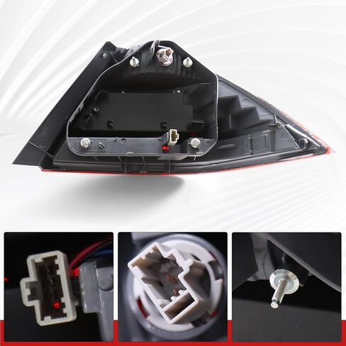 Tail Light Assembly Fit for 2006 2007 Honda Accord Sedan TailLight Lamp 33551SDAA32 (Left Driver Side) in Saudi Arabia