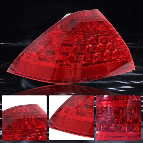 Tail Light Assembly Fit for 2006 2007 Honda Accord Sedan TailLight Lamp 33551SDAA32 (Left Driver Side) in Saudi Arabia