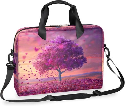 Unicorn Cute Purple Laptop Bag for Women Men 16in Computer Handbags with Shoulder in Saudi Arabia