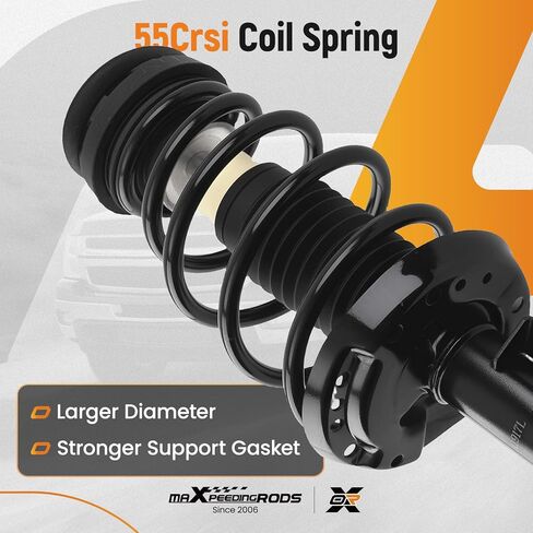 maXpeedingrods Front Strut for Chevy Malibu 2013-2015 Limited 2016, 2Pc Suspension Left & Right Shock Absorber Strut Assembly w/Coil Spring, Replace 1333713L 1333713R 182910 182911 SR4390 SR4391 in Kuwait