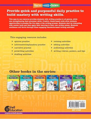 180 Days™: Writing Workbook for 1st Grade Ages 6–7 | Sentence Building, Grammar, Writing Practice, Early Composition for School or Home in Kuwait