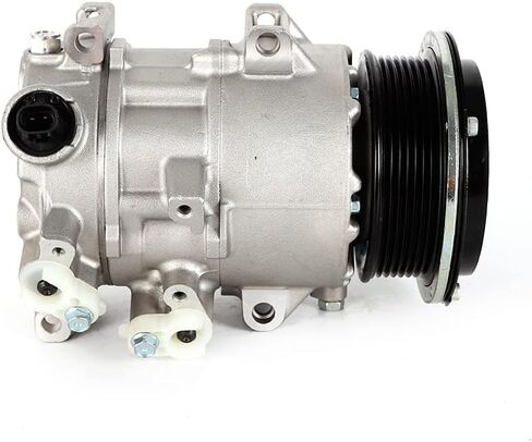 Air Condition AC Compressor with A/C Clutch Compatible with T-oyota Camry 2.4L 2007 2008 2009 (Japan Built 2009), R-AV4 2.4L 2006-2008, H-iace 2.7L 2006-2018, Replaces CO-11178JC in Saudi Arabia