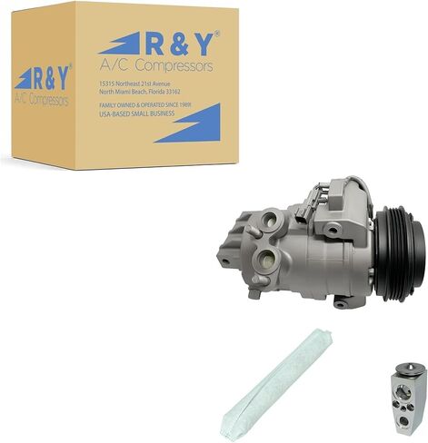 RYC Automotive Air Conditioning Compressor and Clutch Kit KT EB50 (Fits Ford Expedition 3.5L 2015, 2016) in Kuwait