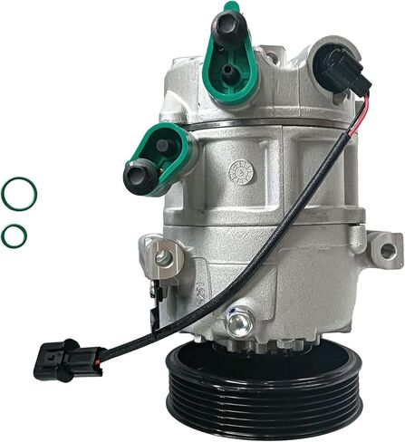 A/C Air Conditioner Compressor with Clutch Replacement for Hyundai Elantra 2014-2020 for Kia Forte 2014-2016 for Kia Forte Koup 2014-2016 for Kia Forte5 2014-2016 for Kia Soul 2014-2019 CO29193C in Saudi Arabia