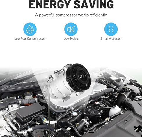 ضاغط التيار المتردد الجديد مع القابض ومجموعة المكونات لهوندا أكورد 2.4L 2003 2004 2005 2006 2007 1521609 38810RAAA01 in Kuwait
