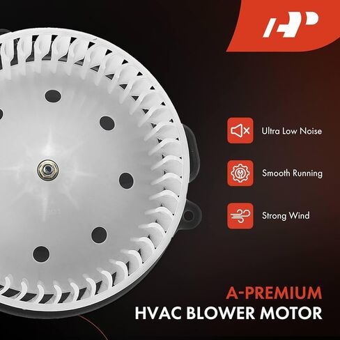 A-Premium HVAC Heater Blower Motor and Resistor Assembly Compatible with Chevrolet, GMC and Cadillac Vehicles - Silverado 1500/1500 HD, Avalanche 2500, Sierra 2500 HD/3500 - Front Side, 2-PC Set in Kuwait