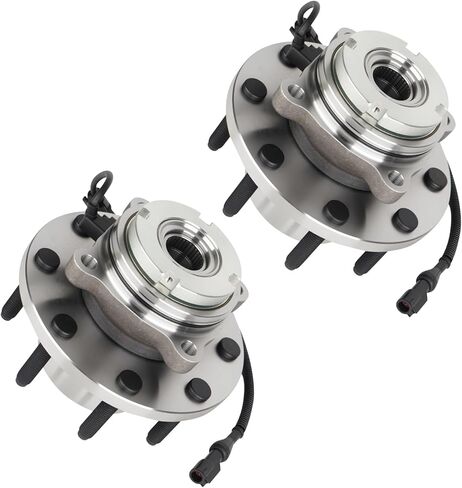Front Wheel Hub Bearing Assembly for Ford F250 F350 Super Duty for Excursion 99-04 only 4WD w/ABS,8Lugs w/Coarse Thread replacment 515020 2PCS in Saudi Arabia